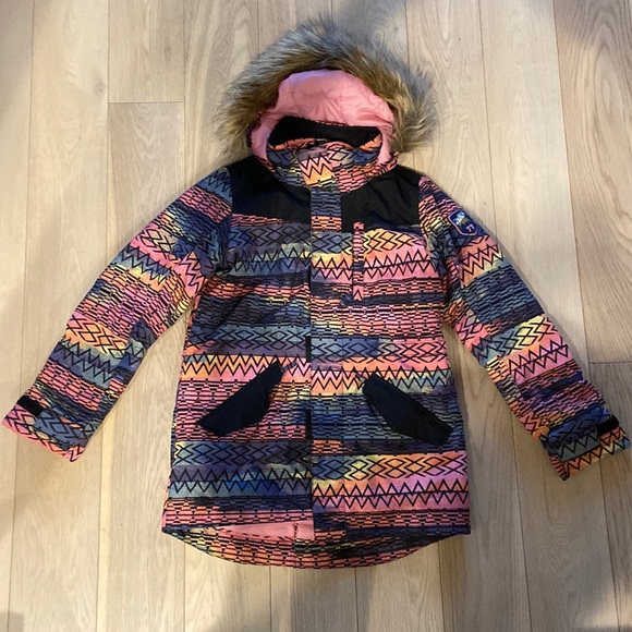 Burton Girls Aubrey Parka Ski/Snowboard Winter Jacket XL